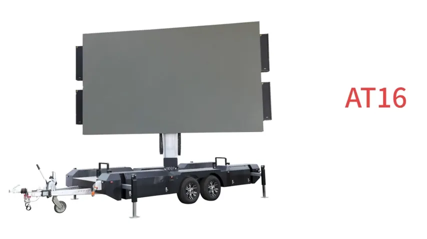 AT16 Mobile LED Display Trailer
