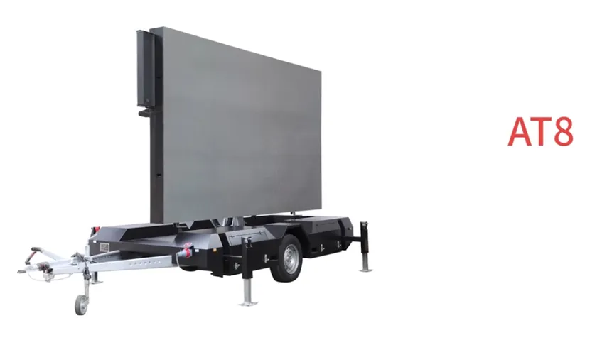 AT8 Mobile LED Display Trailer