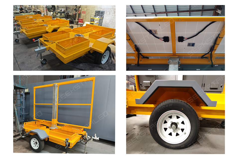 Gallery of VMS Solar LED Trailer Gallery of VMS Solar LED Trailer