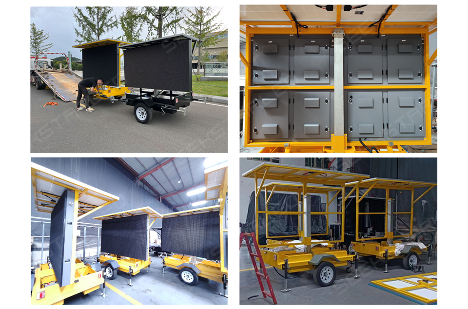 Gallery of VMS Solar LED Trailer Gallery of VMS Solar LED Trailer