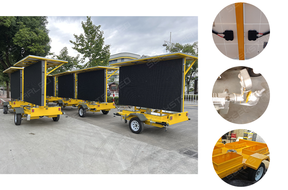 Gallery of VMS Solar LED Trailer Gallery of VMS Solar LED Trailer