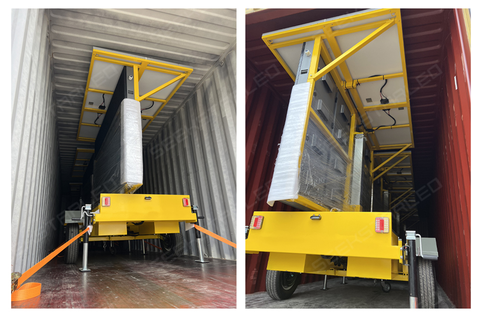 Gallery of VMS Solar LED Trailer Gallery of VMS Solar LED Trailer