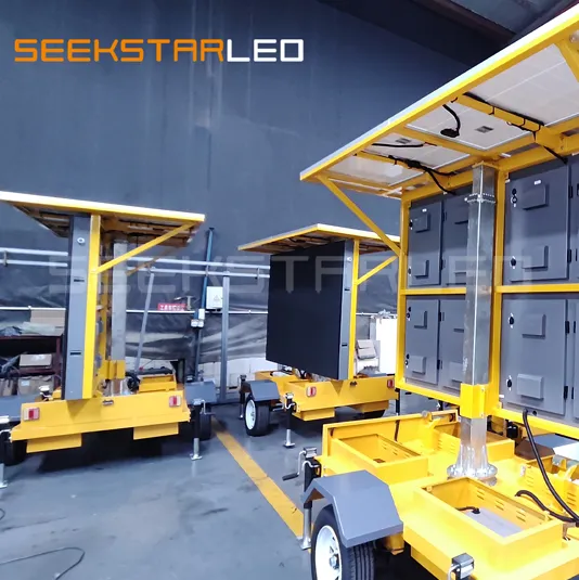VMS Solar LED Trailer