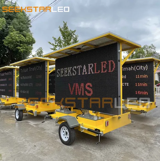 VMS Solar LED Trailer