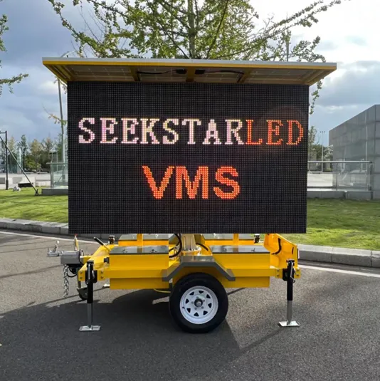 VMS Solar LED Trailer