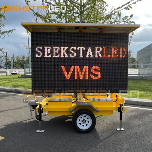 VMS Solar LED Trailer