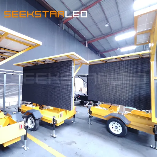 VMS Solar LED Trailer