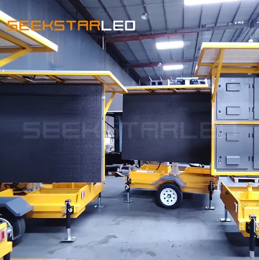 VMS Solar LED Trailer
