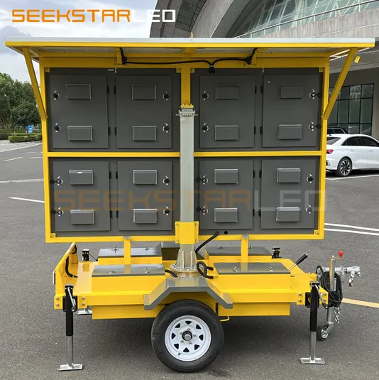 VMS Solar LED Trailer
