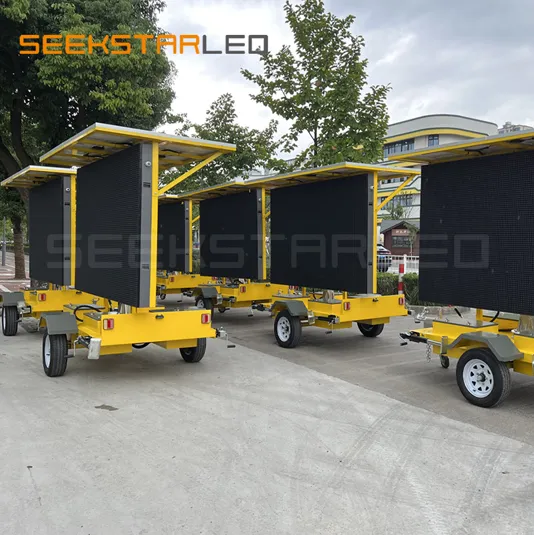 VMS Solar LED Trailer