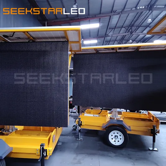 VMS Solar LED Trailer