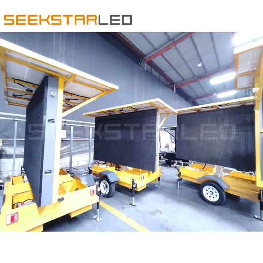 VMS Solar LED Trailer