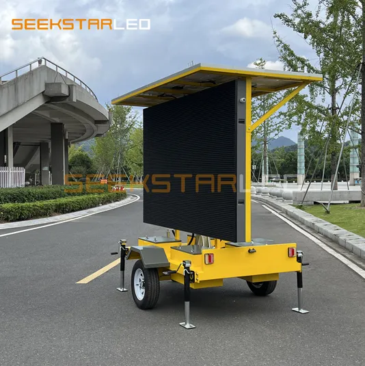 VMS Solar LED Trailer