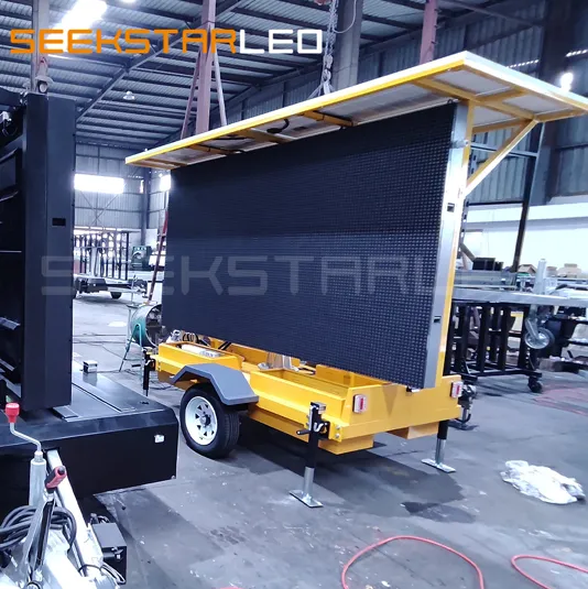 VMS Solar LED Trailer