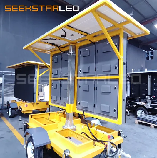 VMS Solar LED Trailer