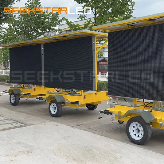 VMS Solar LED Trailer