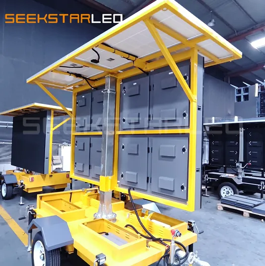 VMS Solar LED Trailer