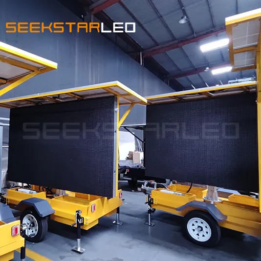 VMS Solar LED Trailer