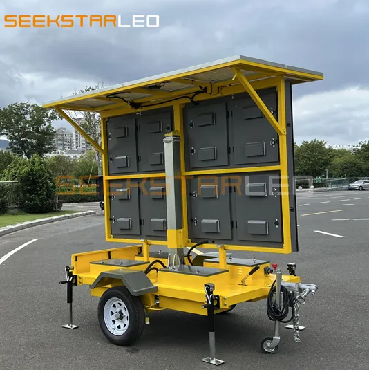 VMS Solar LED Trailer