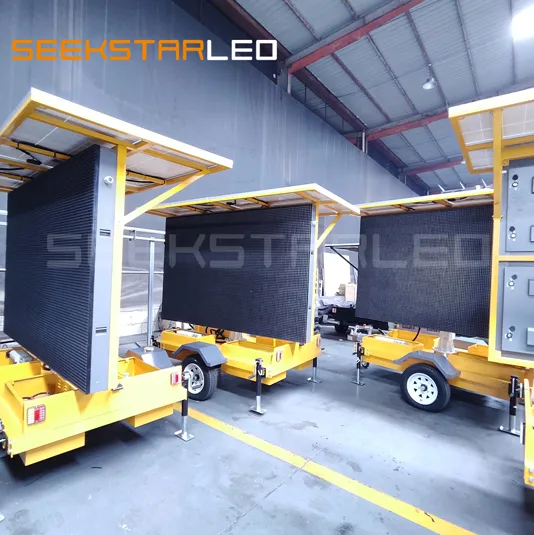 VMS Solar LED Trailer