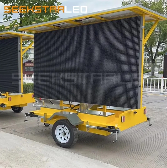 VMS Solar LED Trailer