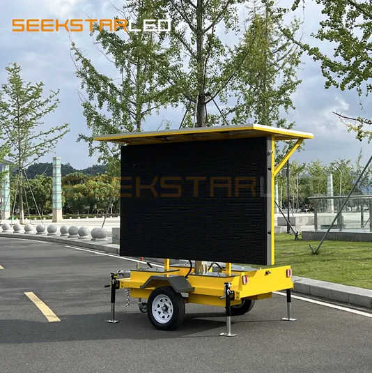 VMS Solar LED Trailer