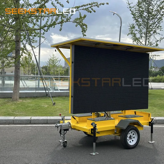 VMS Solar LED Trailer