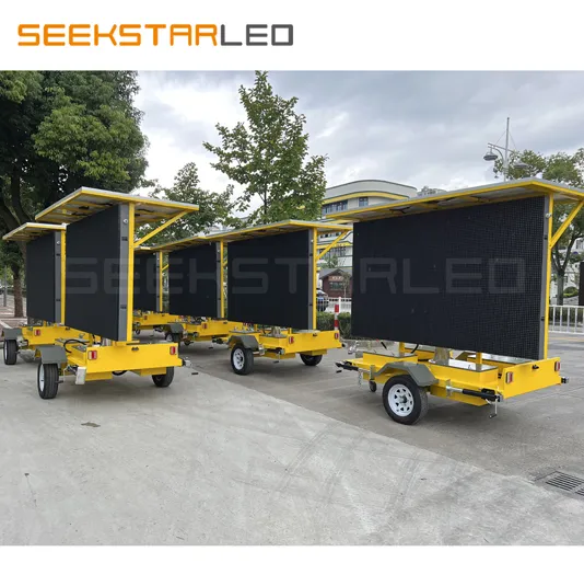VMS Solar LED Trailer