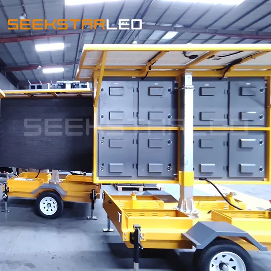 VMS Solar LED Trailer